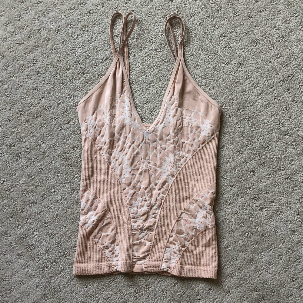 Intimately Free People pale pink tank